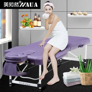 간단한 휴대용 접이식 마사지 침대, 미용 침대, 물리 치료 침술 침대, 화재 치료, 가정용 휴대용 문신