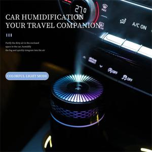 250ML 차량용 가습기 휴대용 미니 스프레이 미스트 가습기 LED 조명 USB 전원 에센셜 오일 디퓨저 침실 및 여행용
