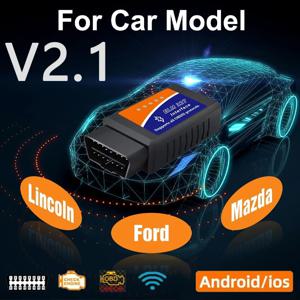 진단 장비 안드로이드 Windows ELM327 OBD2 V2.1 블루투스/WIFI 자동차 감지기 D 안드로이드/IOS PK Vgate Icar2 코드 리더