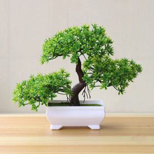 인공 나무 분재 시뮬레이션 식물 화분 식물, 정원 테이블, 홈 룸, 침실 장식, 야외 가짜 식물 장식품