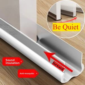 새로운 PVC 유연한 도어 하단 씰링 스트립 도어 드래프트 스토퍼 씰링 스트립 OundProof 가스켓 Weatherstrip Draft Guard