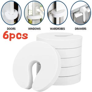 6Pcs 도어 핑거 핀치 가드 베이비 프루프 도어 슬램 스토퍼 엑스트라 소프트 폼 프로텍터 어린이 안전 베이비 안전 손가락 보호