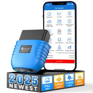 NEXAS 블루투스 obd2 스캐너 EOBD 오토바이 자동차 진단 도구 iOS 안드로이드 윈도우 용 Nexlink obd 스캐너 도구 코드 리더