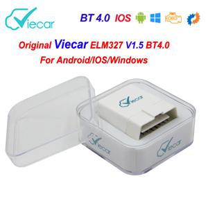 Viecar 자동차 진단 스캐너 도구 코드 리더, ELM327 V1.5 블루투스 4.0, 안드로이드 및 IOS PIC18F25K80 ELM 327 V1 5 OBD 2 OBD2