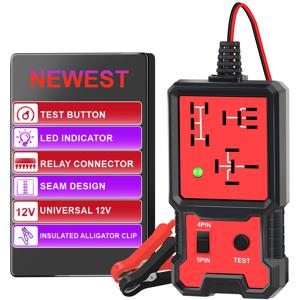 자동차 전자 릴레이 테스터, 범용 12V LED 표시등, 자동차 배터리 검사기, 자동차 액세서리