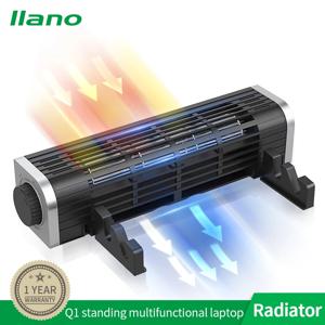 llano 노트북 라디에이터 노트북 쿨러 노트북 스탠드 RGB 빛으로 조절 가능한 크기 풍속