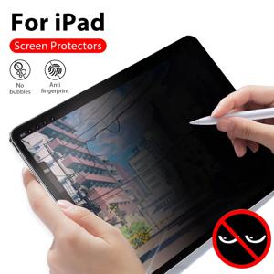 iPad Pro 13 12.9 11 2025 M4 M3 10th 10 Generation A16 화면 보호기 Air 5 4 7th 8th 9th 10.2 Mini 6 7 필름 용 개인 정보 보호 유리