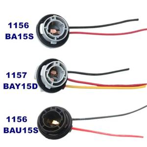2X 1156 BA15S BAU15S 1157 BAY15D 램프 홀더 전구 PY21W P21W 방향 지시등 헤드 라이트 라이트 용 어댑터베이스 소켓 커넥터