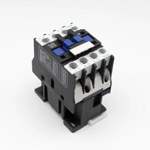 CJX2-1810 LC1 AC 접촉기 18A 3상 3극 NO 코일 전압 380V 220V 110V 48V 24V 50/60Hz Din 레일 장착 3P+1NO 정상 개방
