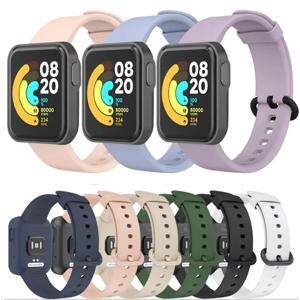 Xiaomi mi Watch Lite/Redmi Watch Lite 밴드 팔찌 용 새 색상 실리콘 스트랩 Xiaomi Mi Watch 2 Lite/Redmi Watch2 Lite 용