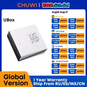 CHUWI UBox 미니 PC AMD R5 6600H 6 코어 12 스레드 컴퓨터 16GB DDR5 512GB PCIe 4.0 SSD WiFi 6 BT5.2 미니 PC 데스크탑 컴퓨터