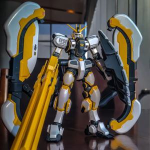 아틀라스 HG 1/144 천둥 우주 전선 RX-78AL 모델 조립 액션 로봇 인형 어린이 퍼즐 장난감 장식 선물