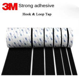 3M 9448A 검정색 양면 자체 접착 3m 16-38mm 강력한 비 추적 고온 방지 후크 및 루프 패스너 테이프