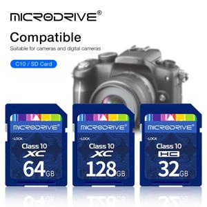 메모리 카드 128GB 64GB 32GB 16GB SD 카드 고속 전문 스토리지 카드 U1 클래스 10 UHS-I 카메라 DVR 용