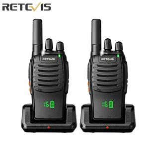 Retevis H777H 휴대용 양방향 라디오 숨겨진 디스플레이 워키 토키 PMR/FRS 통신 캠핑 1/2 PCS 세트