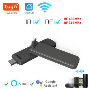 Tuya 스마트 RF IR 원격 제어 WiFi USB 전원 스마트 홈 에어컨 TV LG TV 지원 Alexa,Google 홈 어시스턴트