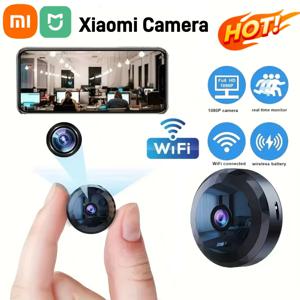 Xiaomi 미니 1080P HD WiFi 카메라 무선 보안 카메라 보안 보호 음성 비디오 감시 야간 버전 캠코더