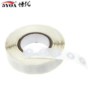 흰색 NFC 스티커 프로토콜 ISO14443A13.56MHz NTAG 213 215 범용 라벨 RFID 태그 및 모든 NFC 전화 25mm