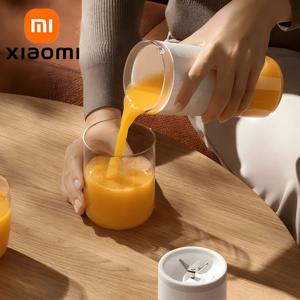 XIAOMI MIJIA 휴대용 블렌더, 12컵 전체 충전, 무선 및 휴대용, 300ML 용량 믹서 컵 과즙기 기계, 19,500rpm