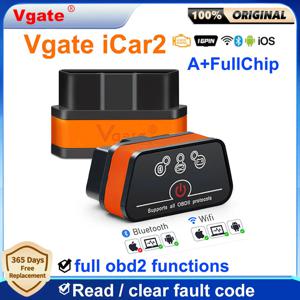 Vgate Icar2 obd2 블루투스 wifi 자동차 스캐너 도구 ios/안드로이드 obd2 자동 진단 스캐너 코드 리더 pk elm 327 v 1 5