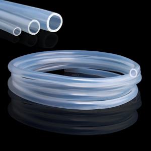 4mm 6mm 8mm10mm 12mm 실리콘 호스 파이프 투명 파이프 식품 등급 파이프 8mm 고무 튜브 호스 수족관 튜브 펌프 호스 호스