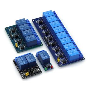 1-10Pcs Javino 5v 12v 1 2 4 6 8 채널 릴레이 모듈(옵토커플러 포함) 릴레이 출력 1 2 4 Arduino 용 8 웨이 릴레이 모듈 재고 있음