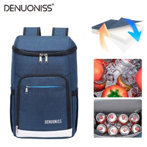 DENUONISS 열 쿨러 배낭 절연 쿨러 가방 냉장고 병따개와 두꺼운 방수 휴대용 냉장 가방