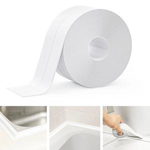 3.2m 샤워 목욕 씰링 테이프 PVC 방수 자체 접착 코킹 테이프 욕실 화장실 가장자리 실러 주방 안티 금형 테이프