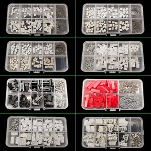 1Box JST SH 1.0 / 1.25mm / PH 2.0 / SM/SYP/XH 2.54mm / VH 3.96mm 피치 터미널 키트 Male Female 하우징 핀 헤더 JST 커넥터