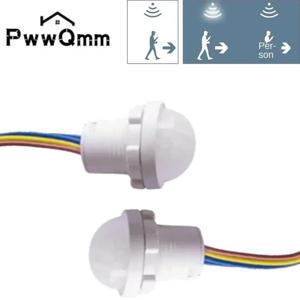 PIR 센서 감지기 스마트 스위치 미니 옷장 110V 220V PIR 적외선 모션 센서 감지 자동 PIR 센서 전등 스위치