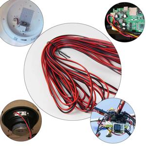 20 미터 전선 주석 도금 구리 2 핀 22AWG 절연 PVC 연장 LED 스트립 케이블 전기 연장 코드 B4