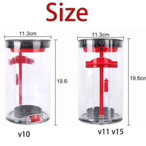 다이슨 V10 SV12 V11 V15 SV14 SV15 SV22 진공 청소기 캐니스터 빈 교체 액세서리 부품과 호환되는 먼지통