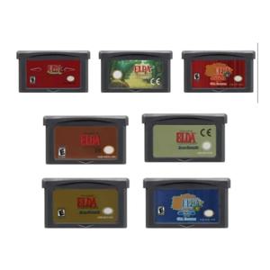 32비트 비디오 게임 콘솔 카트리지 GBA 게임 카드 젤다 미니쉬 캡 각성 DX 오라클 오브 에이지즈 시즌즈 소드 미국/유럽 DS용