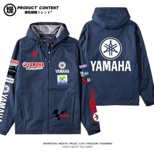 Yamaha Motorcycle Fleet 하이 엔드 후드 탑 남성 및 여성 봄, 가을 어썰트 재킷 재킷 재킷