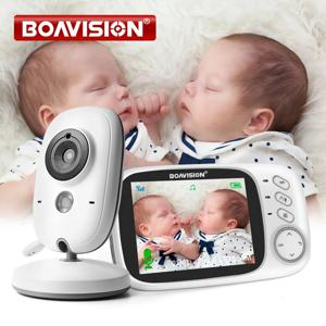 VB603 비디오 베이비 모니터 2.4G 무선 3.2 인치 LCD 2 웨이 오디오 토크 나이트 비전 감시 보안 카메라 베이비 시터