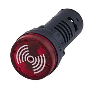 1pc AD16-22SM 12V 24V 110V 220V 380V 22mm 플래시 신호등 빨간색 LED 활성 부저 경고음 표시기 빨간색 녹색 노란색 검정색
