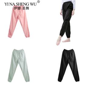 발레 워밍업 바지, 느슨한 성인 스포츠 땀 흡수 예열, 트레이닝 바디 댄스 바지, 바디 쉐이핑 바지, 트레이닝 바지