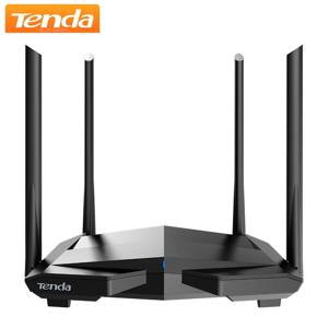 Tenda 라우터 AC10 기가비트 버전 2.4GHz 5GHz WiFi 1167Mbps WiFi 리피터 128MB DDR3 고이득 4 안테나 네트워크 확장기