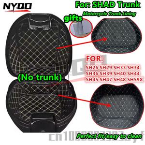 SHAD 트렁크 라이너 SH26 SH29 SH33 SH34 SH36 SH39 SH40 SH44 SH45 SH47 SH48 SH59X 위 및 아래 오토바이 트렁크 라이닝