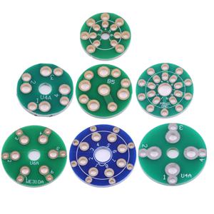 용접 마운트 컨버터 보드 PCB, CMC EIZZ 2A3 300B 807 WE310A 6X4 6Z4 6SN7 KT88 EL34 12AX7 ECC88 튜브 소켓 AMP 오디오용, 1PC