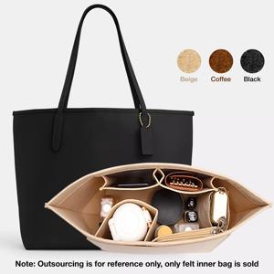 펠트 삽입 가방은 Longchamp 핸드백 라이너 가방에 적합 펠트 천 메이크업 가방 지원 여행 휴대용 삽입 지갑 주최자