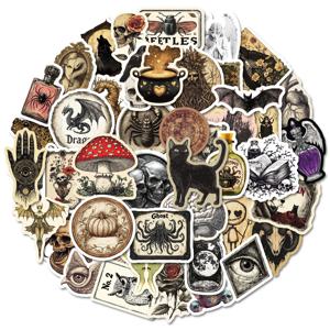 10/50Pcs 고딕 약사 물약 병 스티커 미적 가방 스케이트 보드 수하물 전화 자동차 스타일링 스티커 데칼 Pegatina