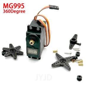 180 360 MG995 Arduino 메탈 기어 995 RC 자동차 서보 모터 고속 토크 서보 모터 장난감 트럭 로봇 헬리콥터 항공기