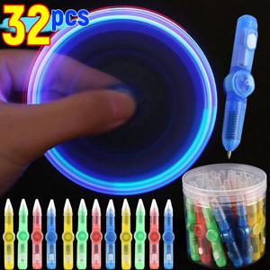 LED 스피닝 펜 볼펜 Fidget Hand Top Glow in Dark Light EDC 스트레스 릴리프 장난감 어린이 장난감 선물 학교 용품 감압