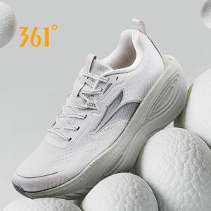 361도 PopBlaze 5 남성 운동화 새로운 쿠션 두꺼운 밑창 통기성 미끄럼 방지 야외 조깅 남성 운동화 672532212