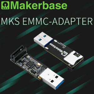 Makerbase MKS EMMC-ADAPTER V2 MKS EMMC 모듈용 USB 3.0 리더기 마이크로 SD TF 카드 MKS Pi MKS SKIPR