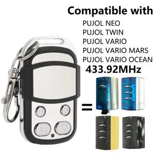 PUJOL VARIO MARS OCEAN MARTE P215 NEO TWIN 433.92MHz 롤링 코드와 호환되는 PUJOL 차고 원격 제어