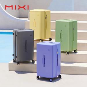 Mixi 대용량 가방 24 26nch 롤링 휠 체크 PC 수하물 TSA 잠금 트롤리 케이스 여행 가방 트렁크 M9301