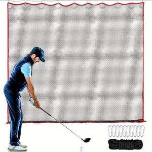 골프 네트, 10x10피트 골프 연습 네트 및 스포츠 네트, 고강도 골프 타격 방지 네트, 고하중 골프 공 네트