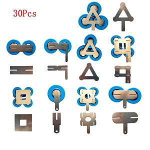 18650 리튬 배터리 니켈 시트 30pcs 스폿 용접 기계 배터리 연결 시트 용 다각형 배터리 니켈 시트